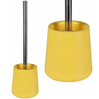 SZCZOTKA DO TOALETY WC ŻÓŁTA RONI