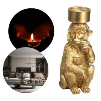 ŚWIECZNIK MAŁPA ZŁOTA