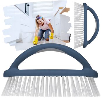 SZCZOTKA DO SZOROWANIA Z RĄCZKĄ AQUAPUR NIEBIESKA