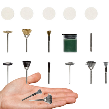 PARKSIDE AKCESORIA DO MINI SZLIFIERKI SZCZOTKI 16SZT.