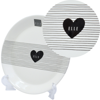 TALERZ ELLE SERCE I PASKI 21CM