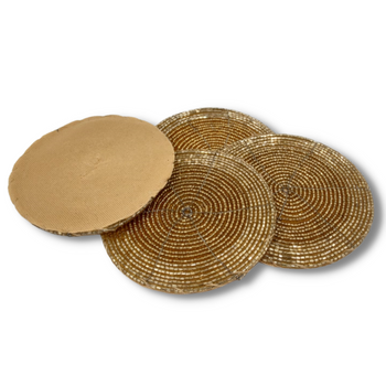 PODSTAWKA Z KORALIKÓW ZŁOTA