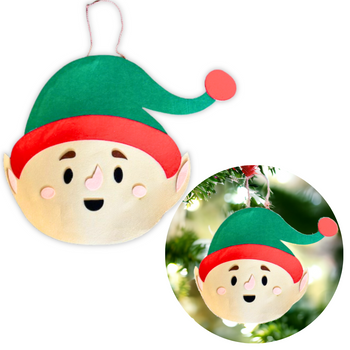 ELF FILCOWY DEKORACJA DO ZAWIESZENIA 60CM