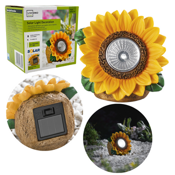 LAMPKA DEKORACYJNA SOLARNA SŁONECZNIK LIVARNO