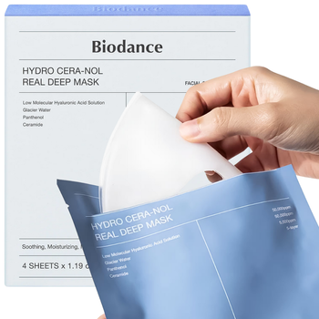BIODANCE HYDRO CERA-NOL REAL DEEP MASK NIEBIESKA 1 SZT