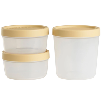 DAY ZESTAW 3 POJEMNIKÓW (2X0,5L + 1L) ŻÓŁTY