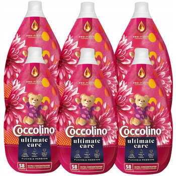 PŁYN DO PŁUKANIA UBRAŃ TKANIN COCCOLINO ULTIMATE CARE FUCHSIA 870ML