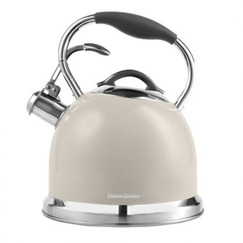 [OUTLET] CZAJNIK RETRO Z GWIZDKIEM 2,4L ECRUE VINTAGE CUISINE