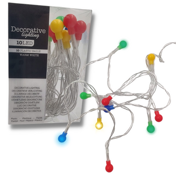 MINI LAMPKI LED KOLOROWE 10 LED