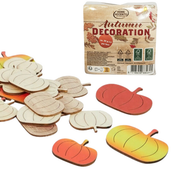 DEKORACJA JESIENNA MAŁE DYNIE POMARAŃCZOWE