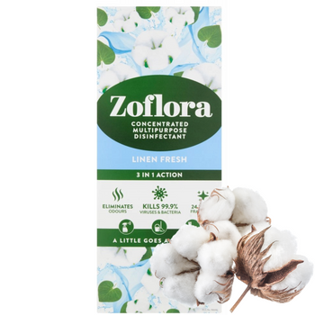 KONCENTRAT CZYSZCZĄCY ZOFLORA 500ML CONCENTRATED DISINFECTANT LINEN FRESH