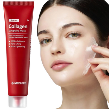 COLLAGEN WRAPPING MASK 70ML LACTO RED MEDIPEEL+