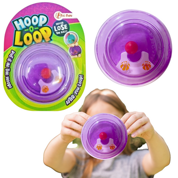 HOOP O LOOP ZABAWKA KOSZYKÓWKA FIOLETOWA