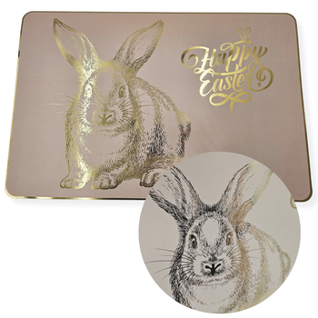 PODKŁADKA MA STÓŁ Z ZAJĄCEM