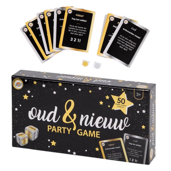 PARTY GAME SYLWESTROWA GRA 50 PYTAŃ