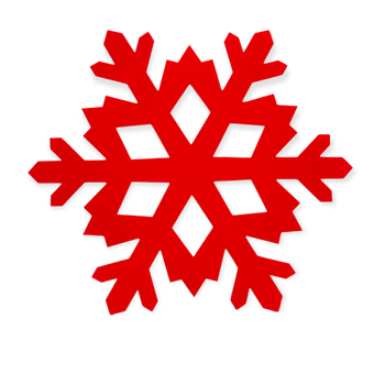 PODKŁADKA ŚWIĄTECZNA CZERWONA 2SZT. XFM534-21