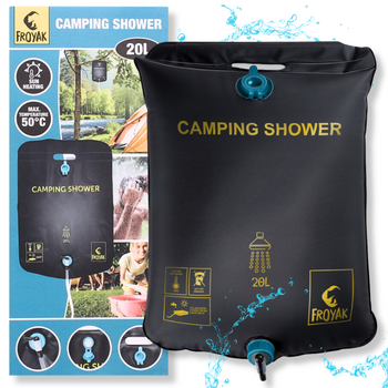 CAMPING SHOWER FROYAK 20L