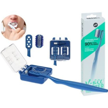 SZCZOTECZKA V-ECO BETTER TOOTHBRUSH NIEBIESKA