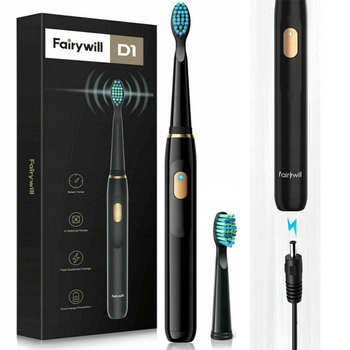 SZCZOTECZKA SONICZNA FAIRYWILL D1 CZARNA