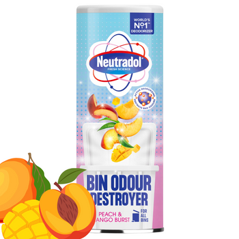 NEUTRADOL 350G BIN ODOUR DESTROYER PEACH & MANGO