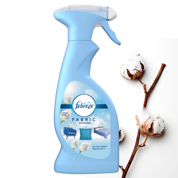 ODŚWIEŻACZ DO TKANIN FEBREZE 375ML FABRIC SPRAY COTTON