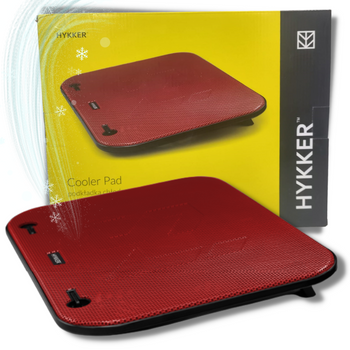 HYKKER Cooler Pad podkładka chłodząca (bordowy)