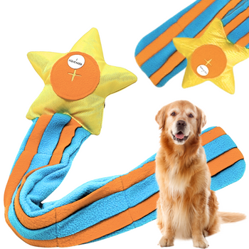 ZABAWKA DLA PSA SZELESZCZĄCY OGON PISZCZAŁKA GWIAZDKA