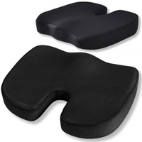 PODUSZKA CZARNA DO SIEDZENIA ORTOPEDYCZNA U4