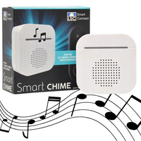 DZWONEK DO DRZWI GONG LSC SMART CONNECT BIAŁY