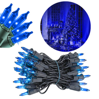 LAMPKI CHOINKOWE 100  NIEBIESKIE 