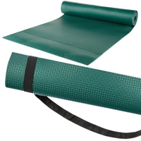 CRIVIT KARIMATA MATA FITNESS 180X60X0,5CM ZIELONA