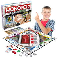 Monopoly Falszywe bilety  Gra planszowa dla rodziny wersja francuska