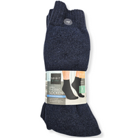 Skarpetki męskie granatowe 39-42 3szt. 