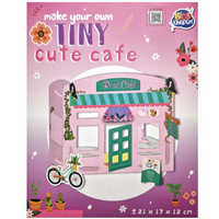 PUZZLE 3D ROSE CAFE MODEL ZRÓB TO SAM DIY 