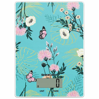 WAGA KUCHENNA NIEBIESKI W KWIATKI SILVERCREST