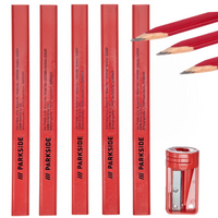 PARKSIDE 5SZT. OŁÓWKÓW STOLARSKICH Z TEMPERÓWKĄ