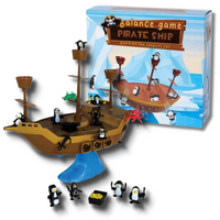 ZABAWKA PIRATE SHIP STATEK Z PINGWINAMI