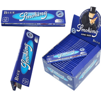 BIBUŁKA SMOKING KING SIZE BLUE 33 SZT.