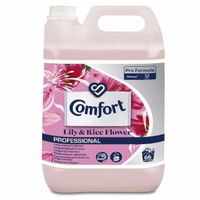 PŁYN DO PŁUKANIA 5L COMFORT PROFESSIONAL 5L FABRIC CONDITIONER LILY AND RICE FLOWER 66 WASH