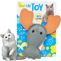ZABAWKA DLA KOTA Z KOCIMIĘTKĄ MYSZKA CAT TOY