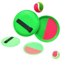 CATCH BALL GRA ZRĘCZNOŚCIOWA ZIELONO RÓŻOWE PALETKI