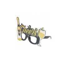 OKULARY BROKATOWE SYLWESTROWE CHEERS