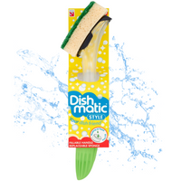 GĄBKA DO NACZYŃ DISHMATIC SPONGE FILLABLE HANDLE (ASSORTED COLOURS)