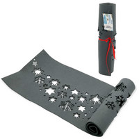 BIEŻNIK ŚWIĄTECZNY SZARY XFM534-2