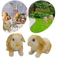 MAŁA FIGURKA KRÓLIK ZAJĄC SIEDZĄCY