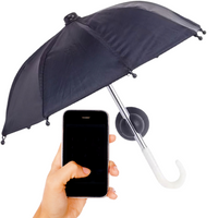 MINI PARASOL DO TELEFONU GRANATOWY