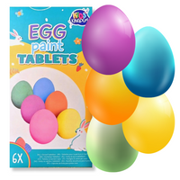 BARWNIK DO JAJEK WIELKANOCNYCH 6 KOLORÓW - TABLETKI