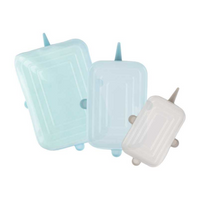 ZESTAW POKRYWEK SILIKONOWYCH ERNESTO 3 EL TURKUS