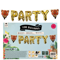 GIRLANDA BALONOWA PARTY TYGRYS 3M