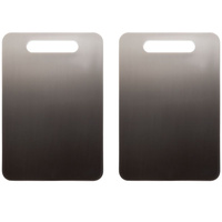 ZESTAW 2 DESEK DO KROJENIA 30x20,7cm SZARA ERNESTO